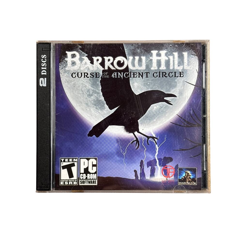 Barrow Hill Curse and the Ancient Circle PC game y2k video game computer 2006